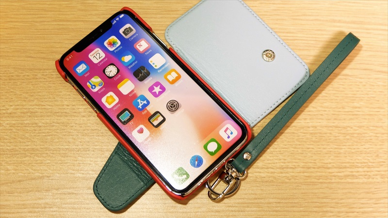 RAKUNI (ラクニ) Real Leather Case for iPhoneX