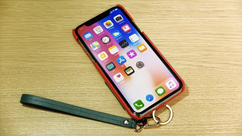 RAKUNI (ラクニ) Real Leather Case for iPhoneX