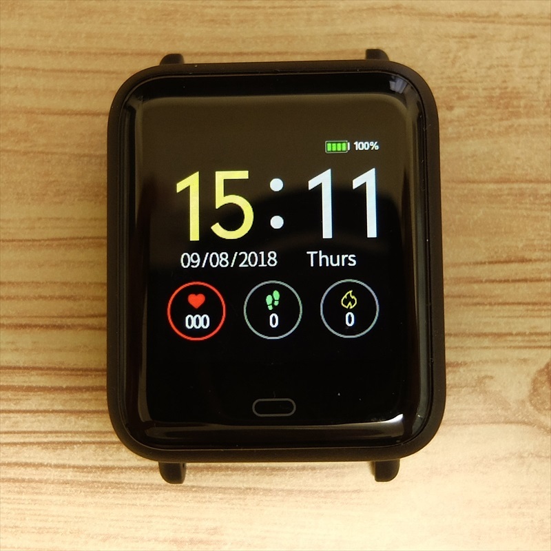AppleWatchライクなスマートウォッチQ9の実機Review