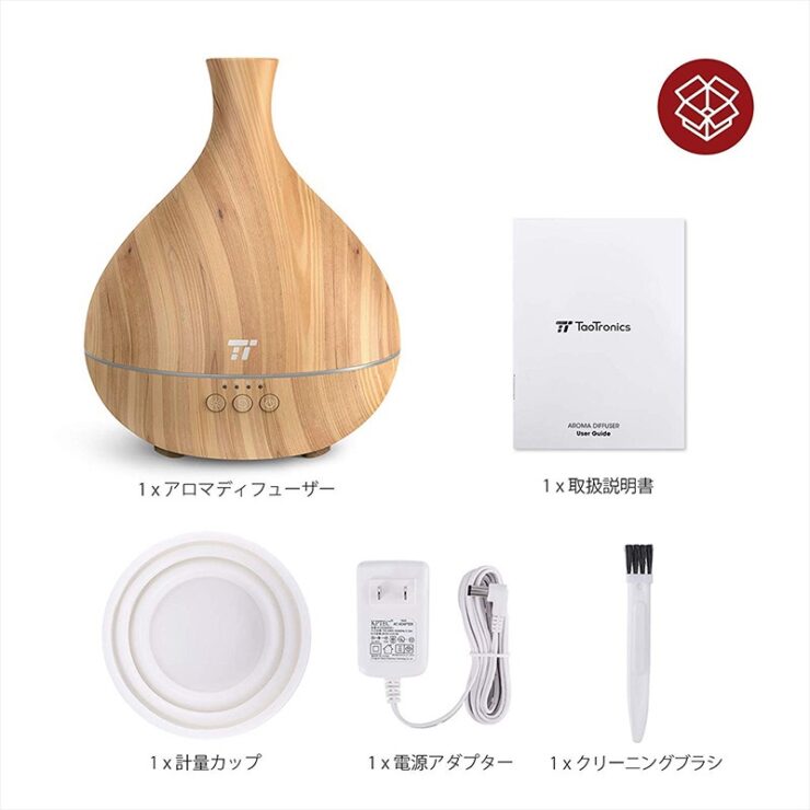 Taotronicsがオシャレな木目調デザインのアロマディフューザーtt Ad012を発売