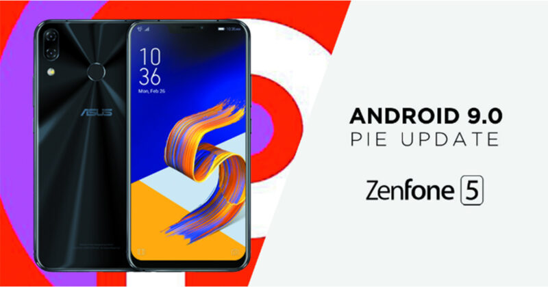ZenFone5(ZE620KL)にAndroid 9 Pieが配信中