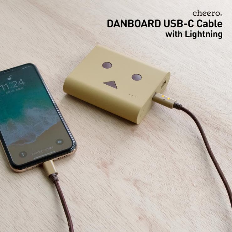 cheero DANBOARD USBtypeC Cable with Lightningのスペック