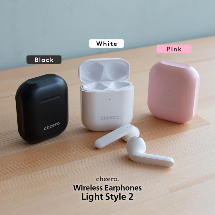 cheero Wireless Earphones Light Style2