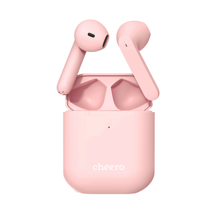 cheero Wireless Earphones Light Style2 ピンク