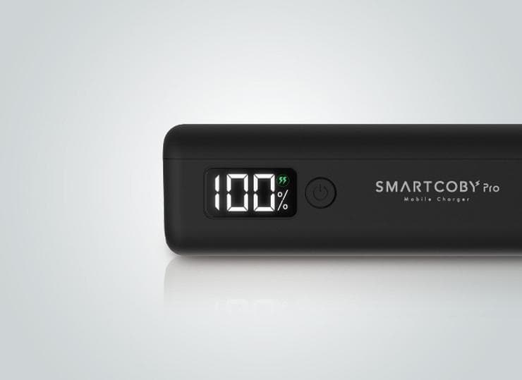 SMARTCOBY Pro 30Wは1％刻みのデジタル残量表示機能搭載