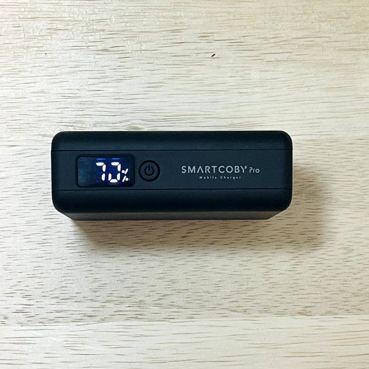 SMARTCOBY Pro 30Wの本体インジケータ