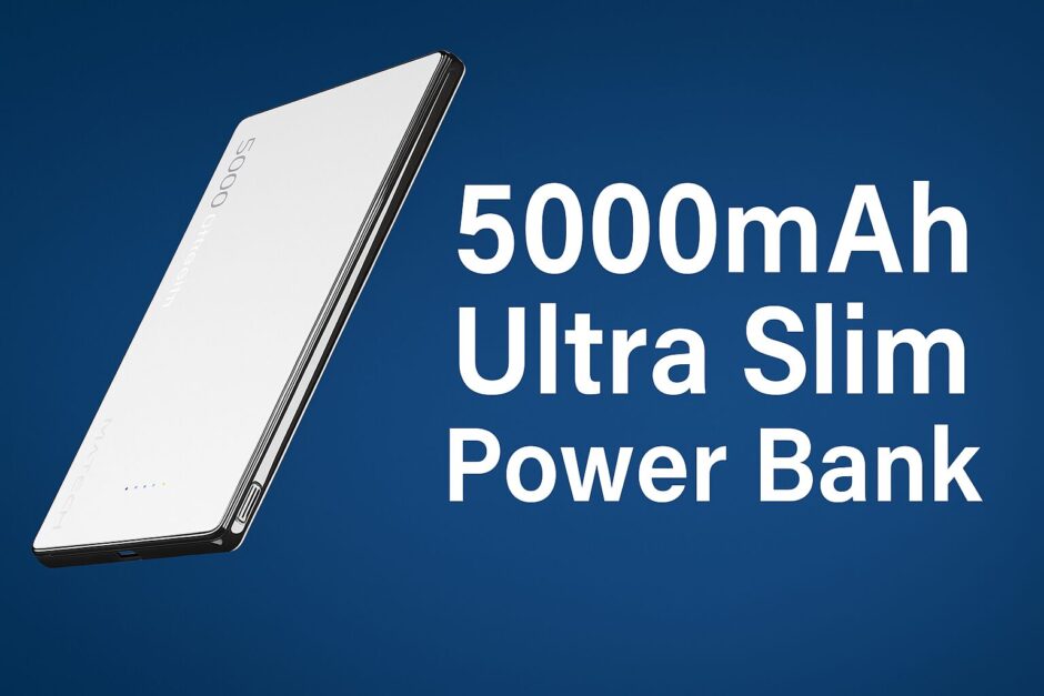 MagOn Ultra Slim 5000は世界最薄クラスのMagSafe対応モバイルバッテリー